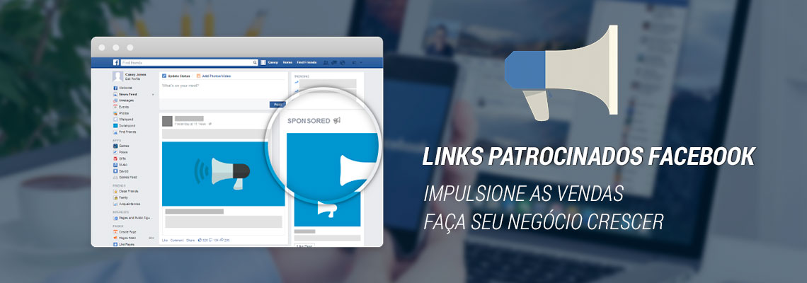 Links Patrocinados no Facebook